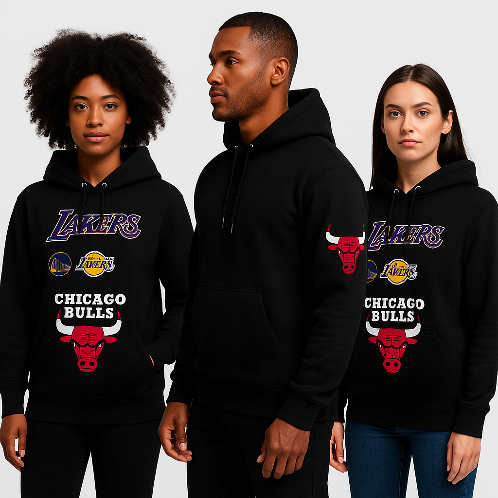 Los Angeles Lakers Blackout Hoodie