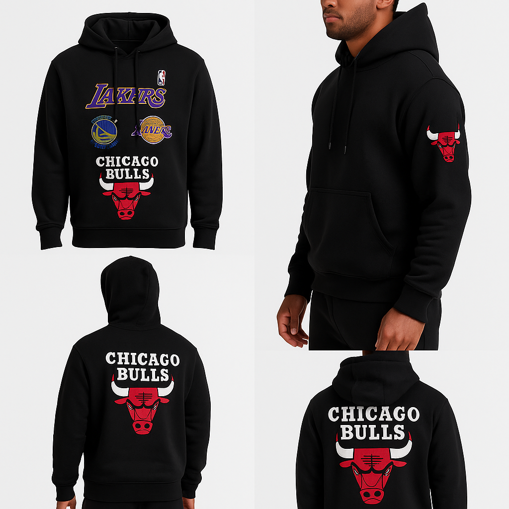 Los Angeles Lakers Blackout Hoodie
